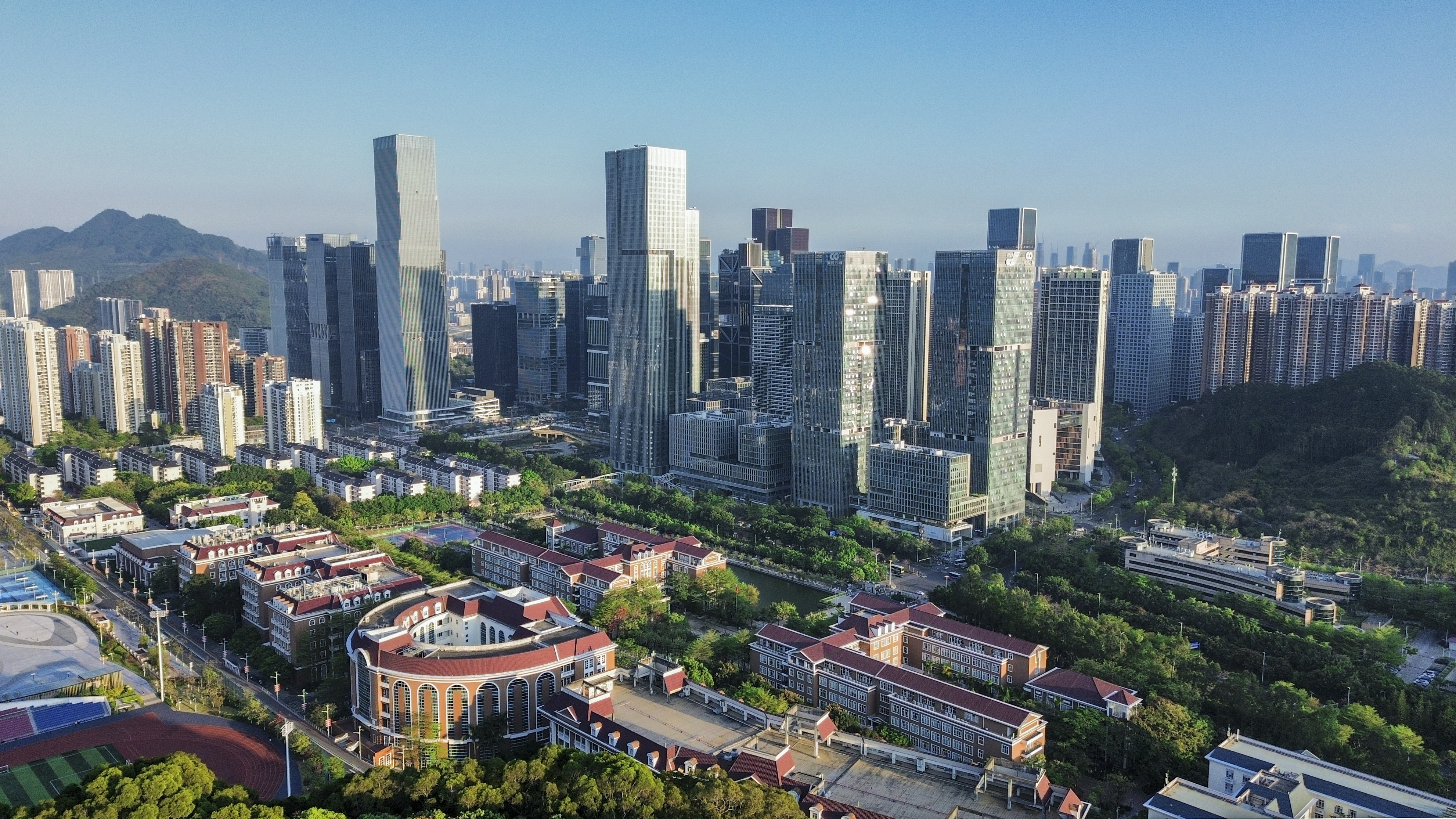 校园风光(西丽校区留仙洞园区)-深圳职业技术大学